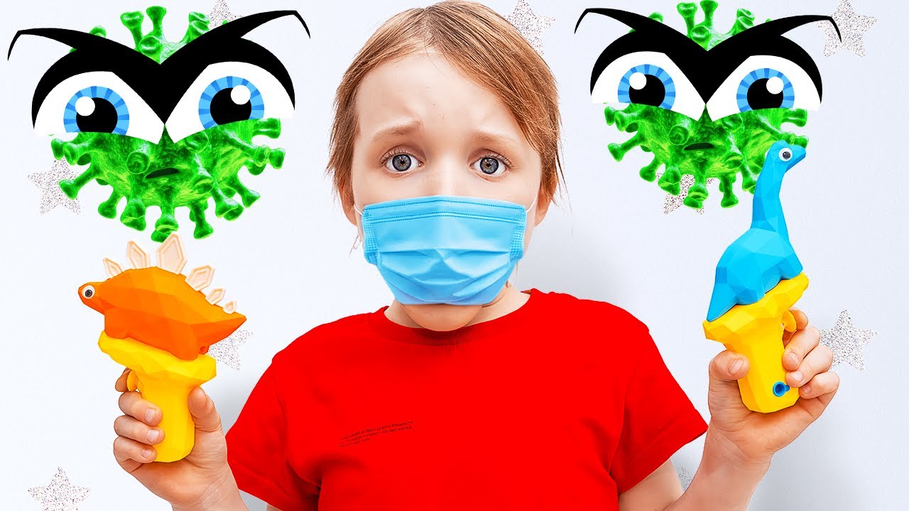 Боремся с микробами! 🧼 Дети учатся быть здоровыми