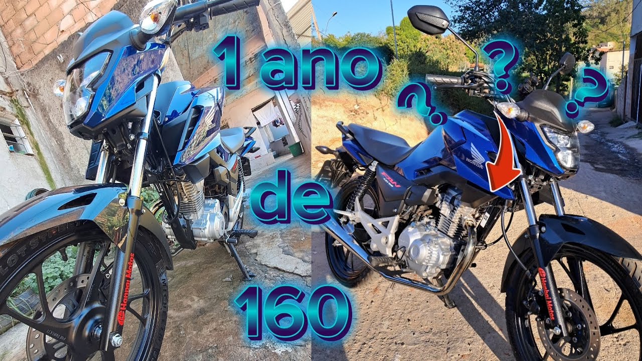 Tudo que gastei depois de 1 ano com a 160