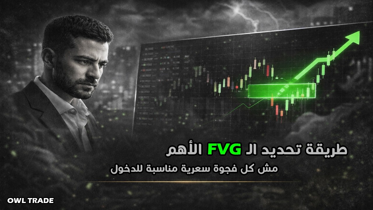 ليه معظم الفجوات فاشلة؟🤯 | اتعلم تحديد الـFVG الأقوى في 16 دقيقة فقط