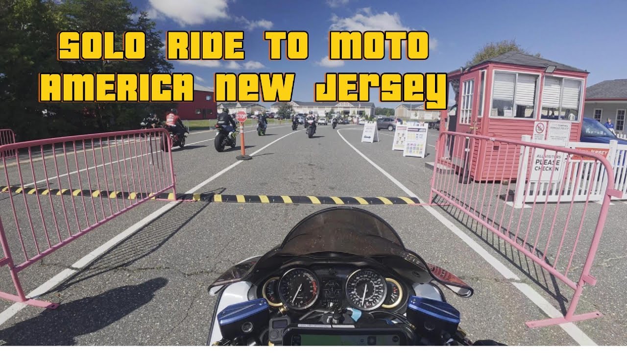 2023 Hayabusa solo ride up to New Jersey Motorsports Park - MotoAmerica!
