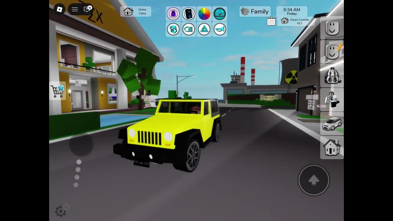 Playing Roblox Brookhaven RP