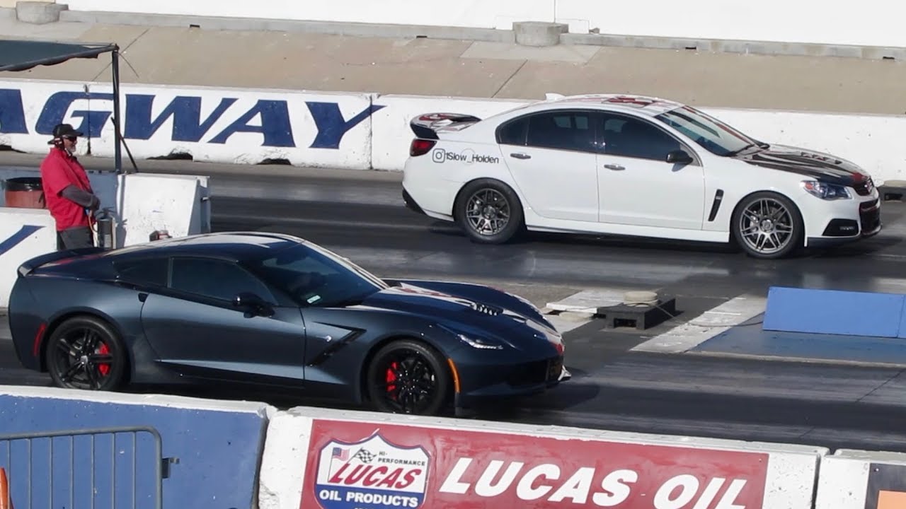 Chevy SS Drag Race Compilation - vs. Hellcat, 392, Corvette, Sport Bike, Mustang, ISF, SRT8.