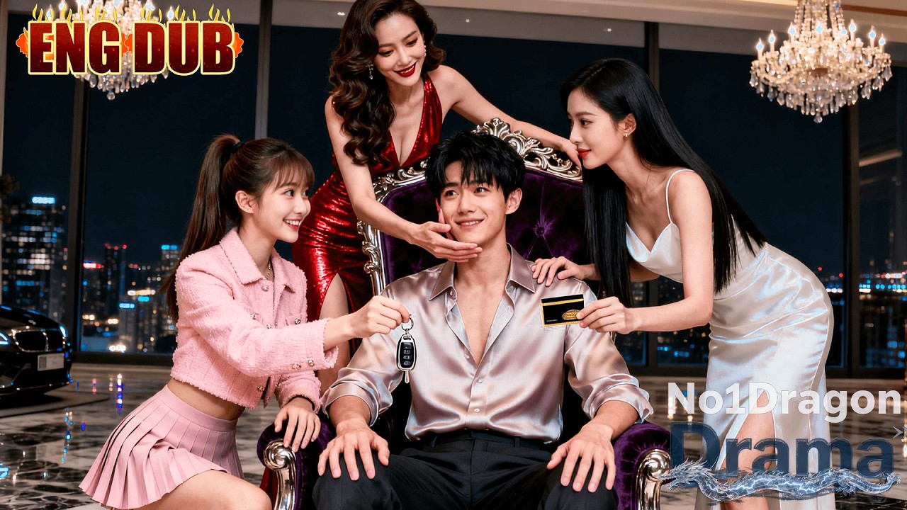 Men dying out! The lone guy is mobbed by rich divas throwing black cards to claim him!