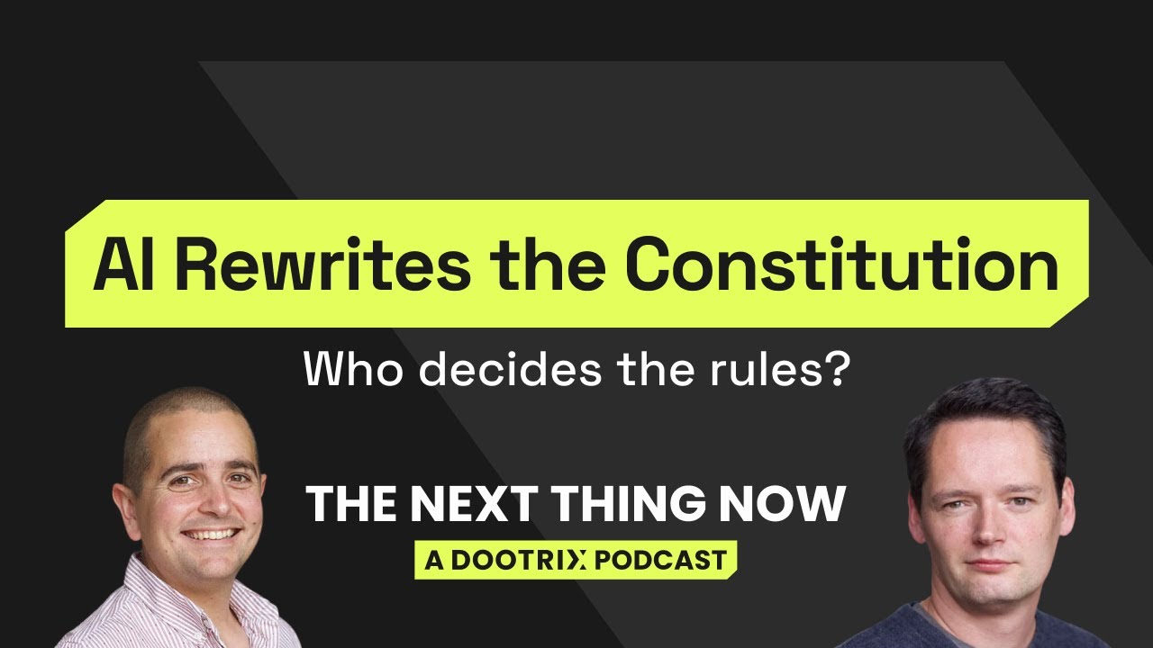 AI rewrites the constitution