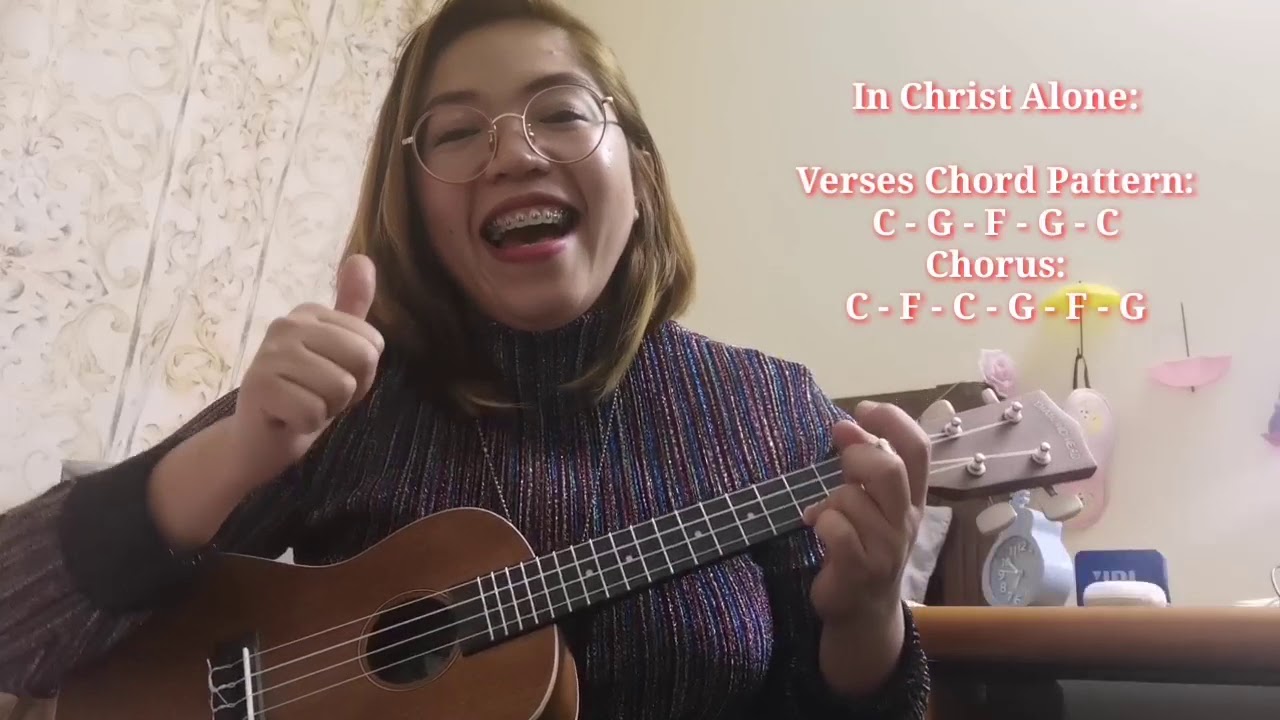 In Christ Alone Ukulele Tutorial Using Only 3 Chords 💯 Easy