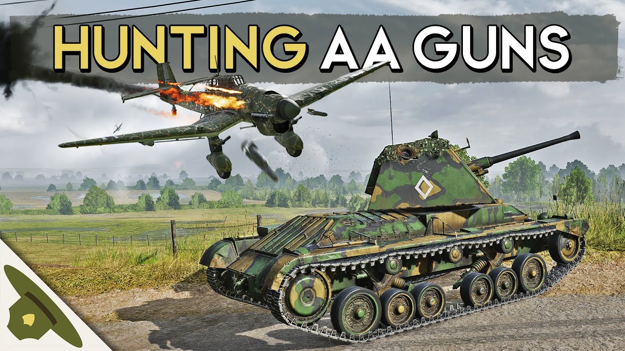 Hunting AA guns as a plane is the ultimate thrill