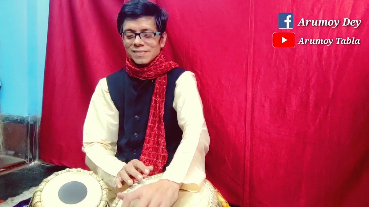 Tumi Robe Nirobe | Tabla Cover By Arumoy Tabla
