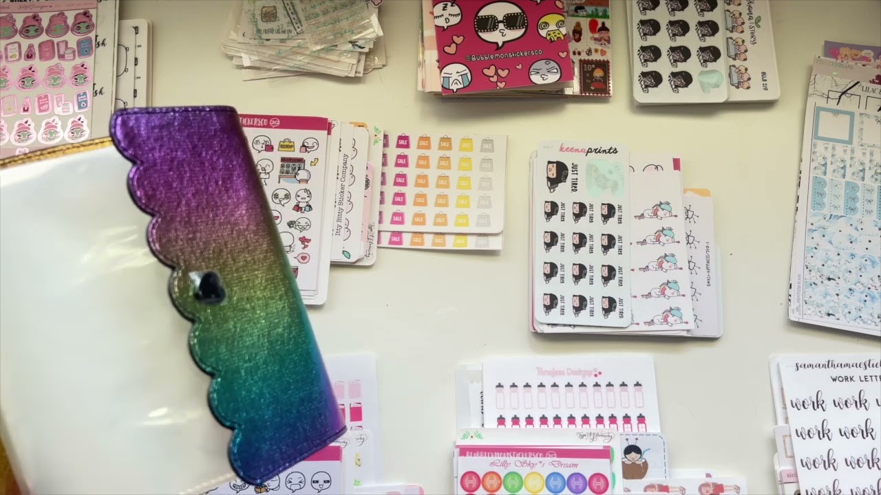 Sticker Collection Organization