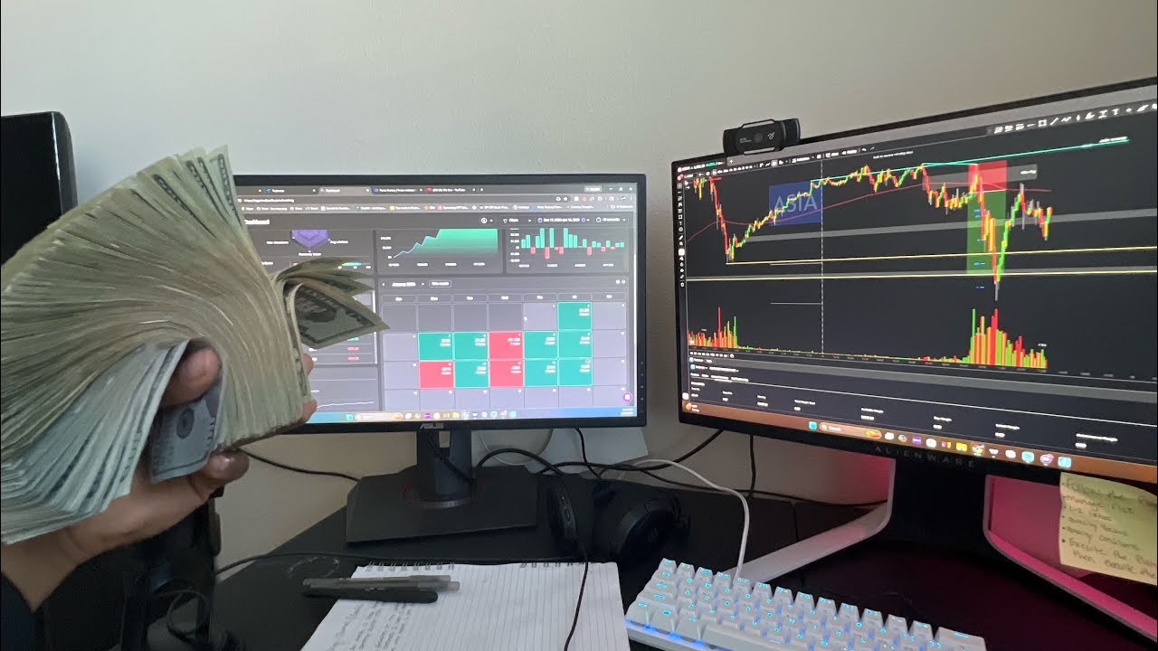 Day in the life as a 22 year old Day Trader 5000$ day Ep #1