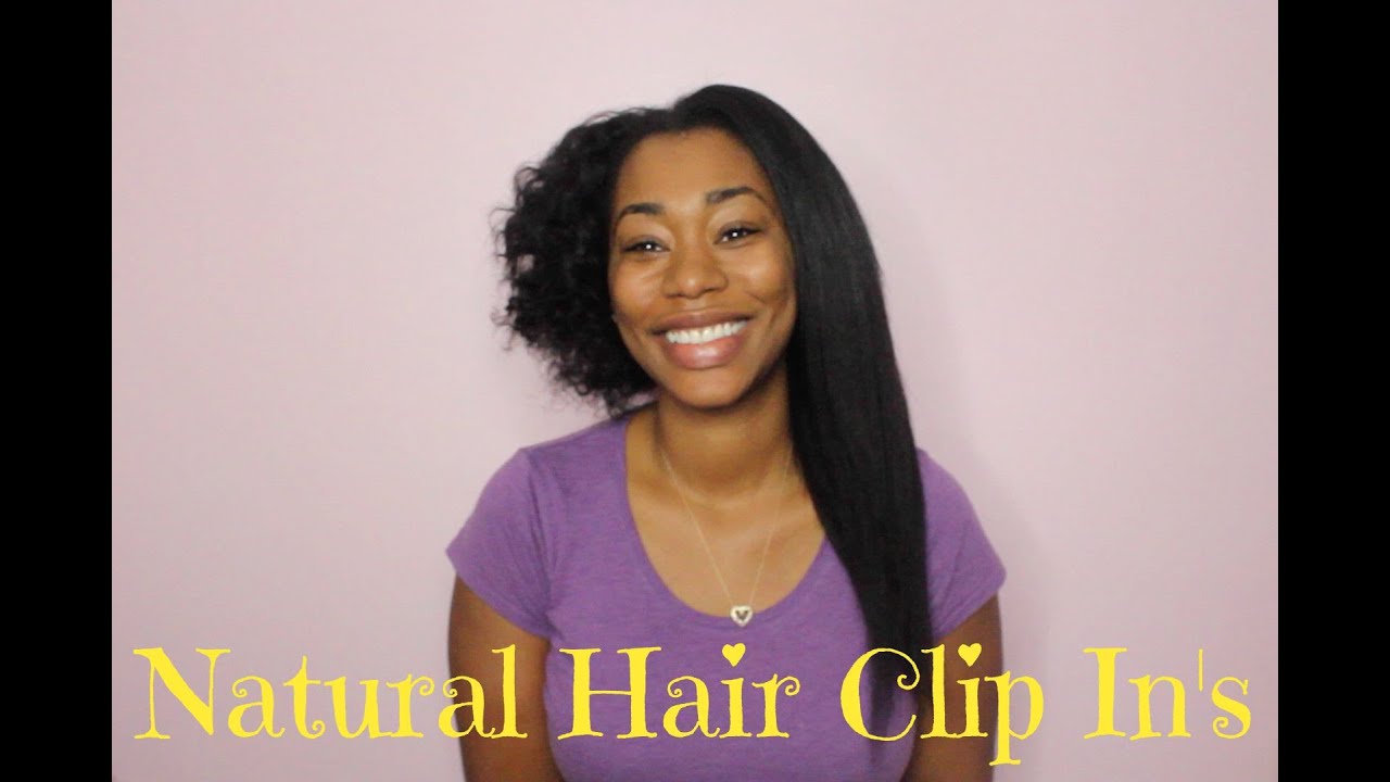 Natural Hair Clip In Extensions - ChimereNicole