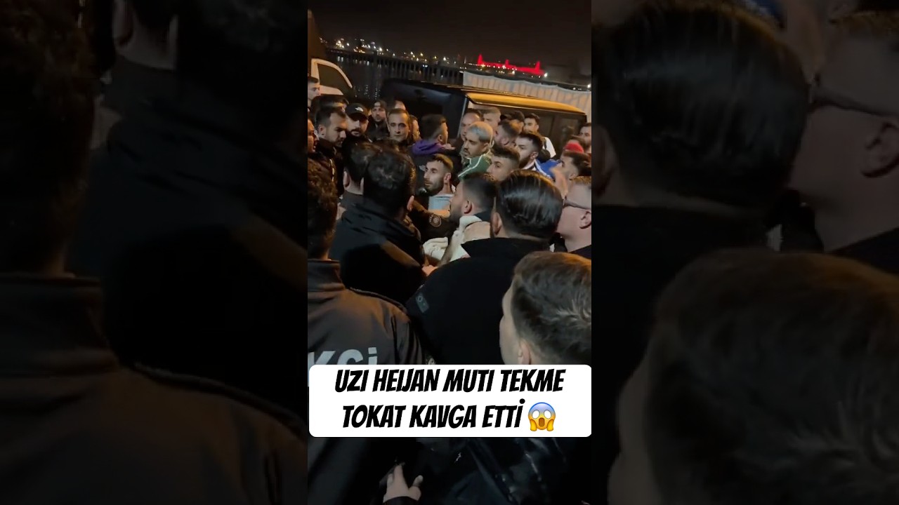 Uzi Heijan Muti kavga etti #t&uuml;rk&ccedil;erap #uzielchavo #heijan #muti #konser