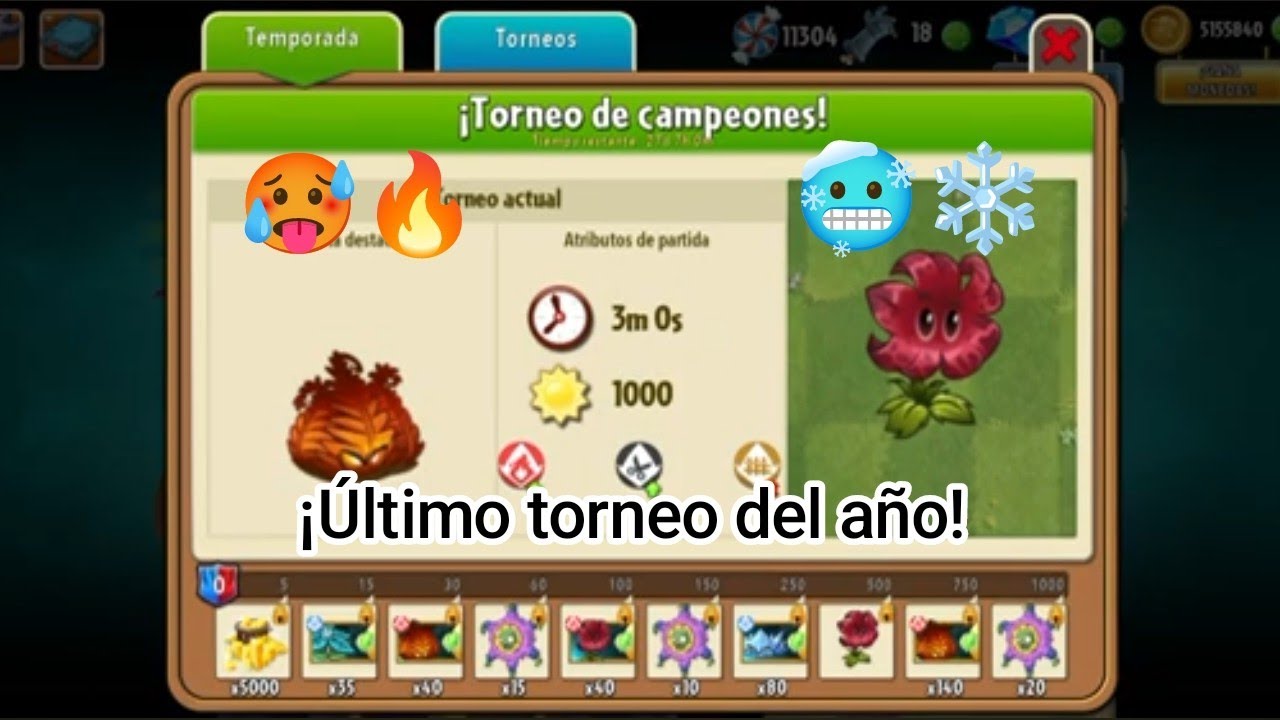 Campeones de invierno 2025❄️🥶 (último torneo del año) #pvz #trending #viral #gameplay #gaming