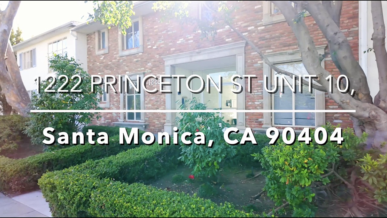 2 Bedroom Santa Monica Condo | 1222 Princeton Street, # 10 | Realtor Gary Limjap