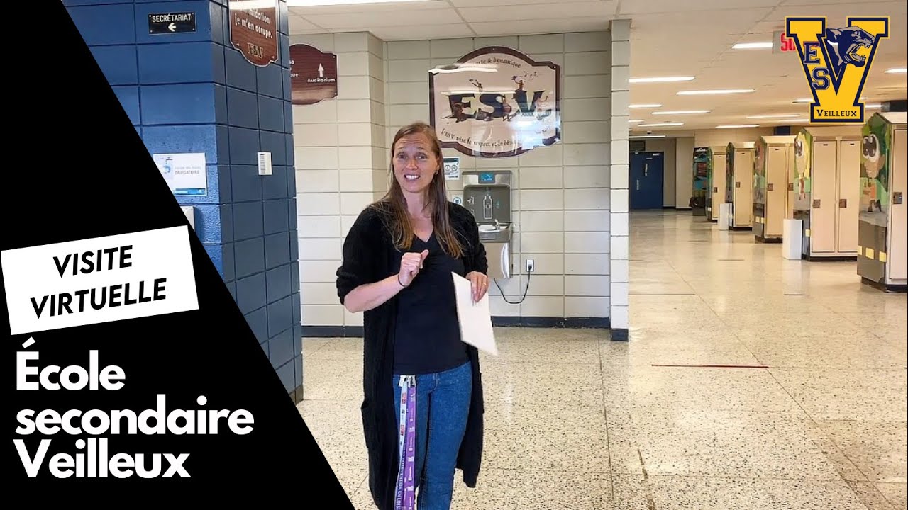 Visite Virtuelle École Secondaire Veilleux / CSSBE /