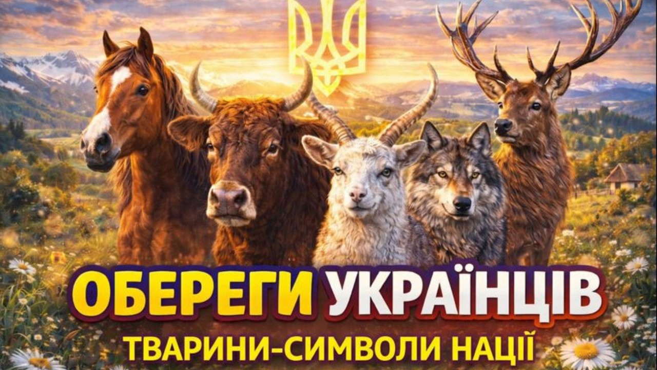 5 тварин, які сформували характер українців. #цікава планета #факти #природа