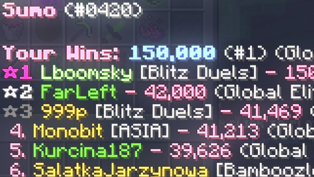 150,000 Sumo Wins on Minemen Club