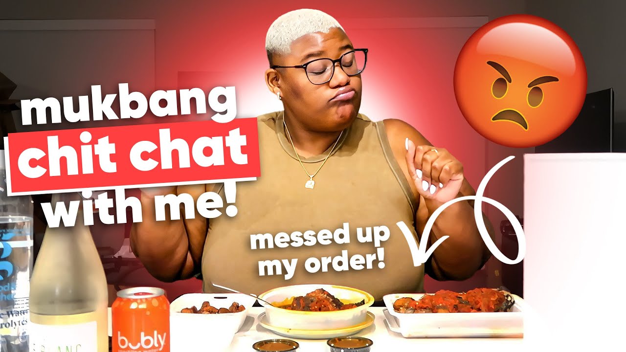 NIGERIAN FOOD MUKBANG Q&A // DATING ADVICE + DO I WANT KIDS?? +  MAKING FRIENDS + TIPS FOR YOUTUBERS