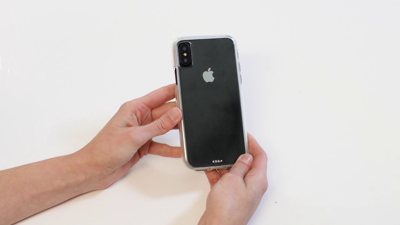 Case-mate Tough Naked - Etui iPhone X (przezroczysty)