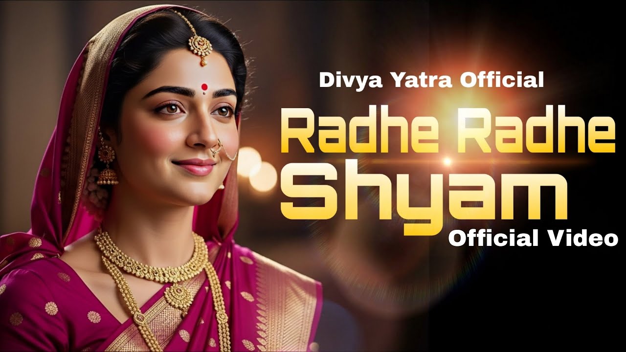 Radhe Radhe Shyam Lo-fi Bhajan | Krishna Devotional Song | Relaxing Bhakti 4K Video 