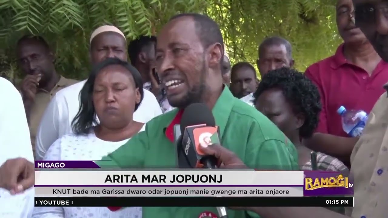 KNUT bade ma Garissa dwaro odar jopuonj manie gwenge ma arita onjaore | #RamogiTV
