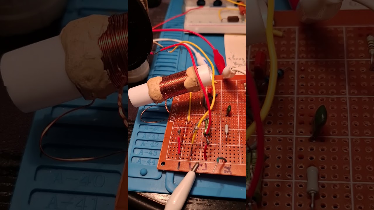 Запустил свой первый передатчик на 1 транзисторе на кт315  📻👍🤝👋