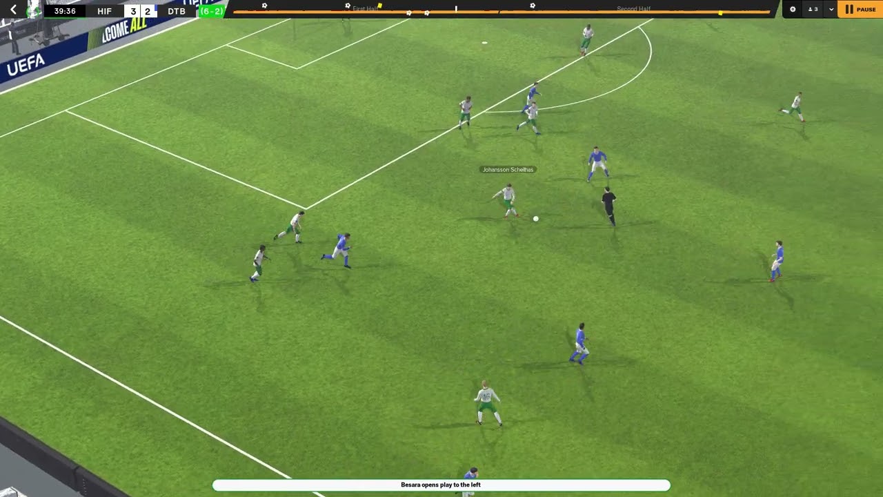FM 2024 -  Hammarby IF 3:2 Dinamo Tb. - Uefa Europe Conference League - 15.08.2024