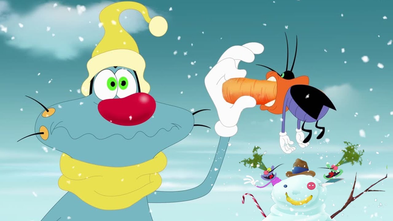 Oggy and the Cockroaches - Oggy in the Snow | BEST CARTOON COLLECTION | New Episodes in HD