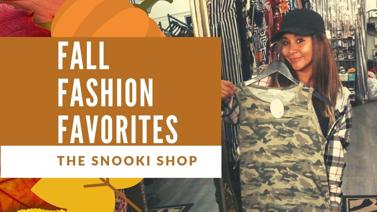 SNOOKI SHOP FALL FASHION FAVORITES