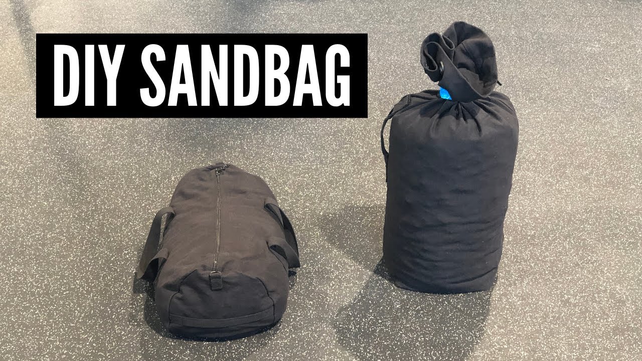 DIY Sandbag For At-Home Workouts - UNDER $40