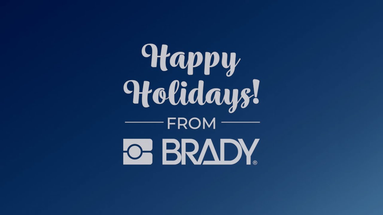 Happy Holidays from Brady!
