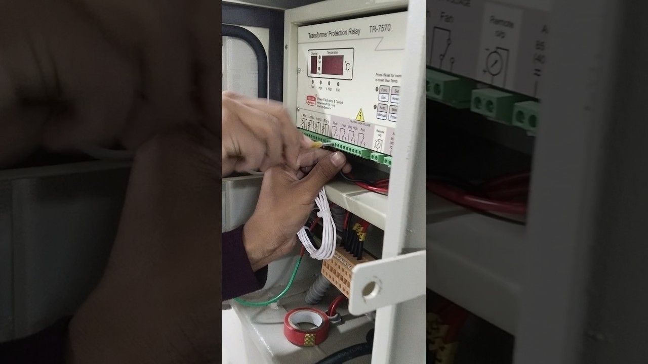 transformer hit tempreture termination 