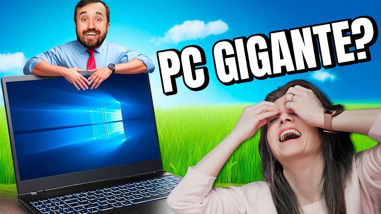 O MAIOR NOTEBOOK DO MUNDO!
