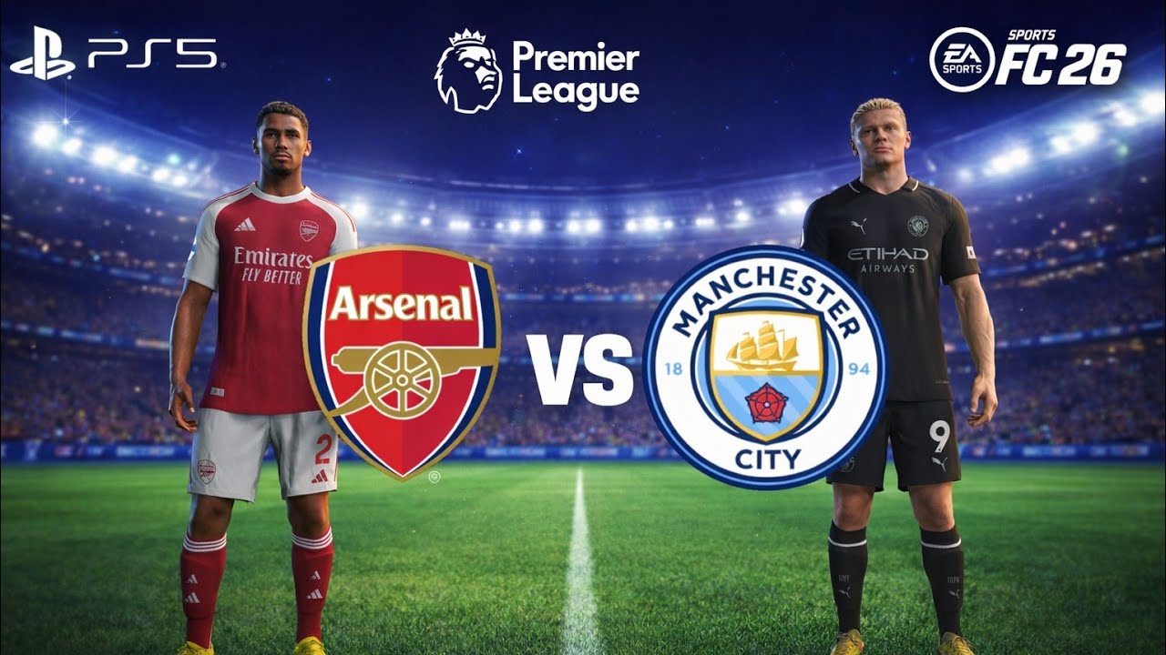 FC 26 - Manchester City Vs Arsenal- PREMIER LEAGUE 25/26 FULL MATCH. \PS5 PRO [4K60}