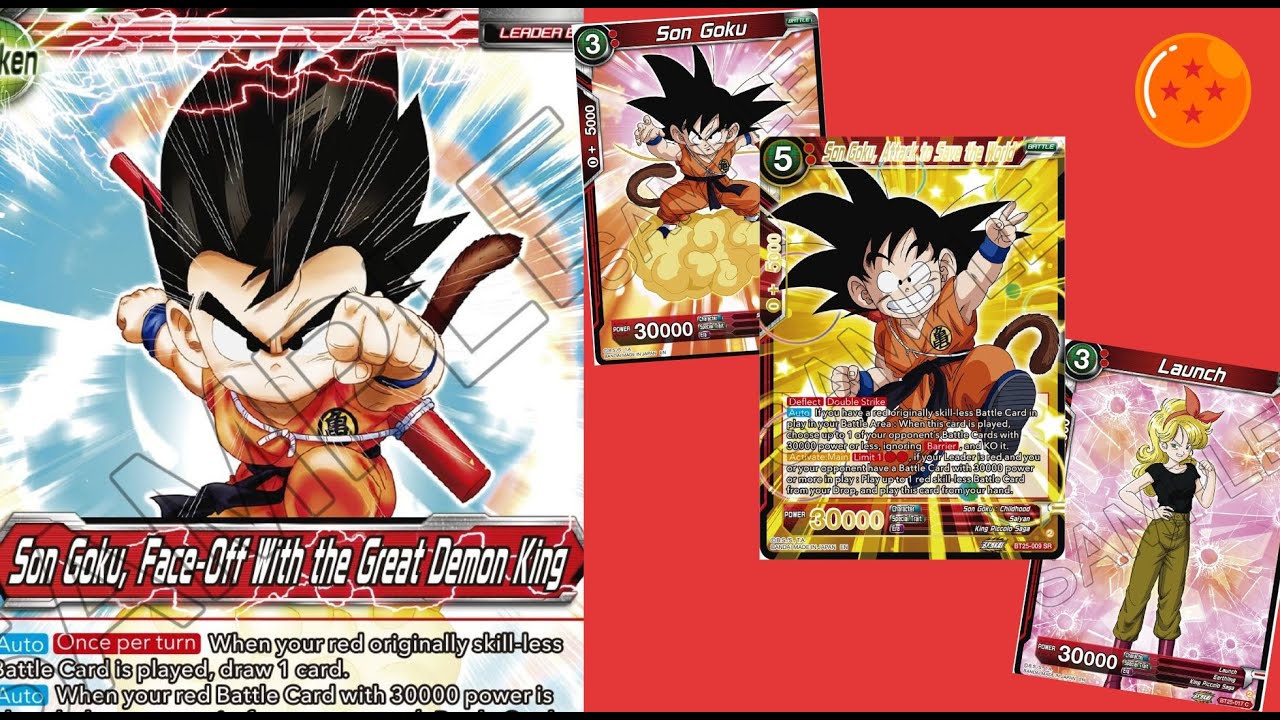 KID GOKU SPAMS 30K ATTACKERS!!! : DBS Masters Set 25 Reveals Breakdown: Red Kid Goku
