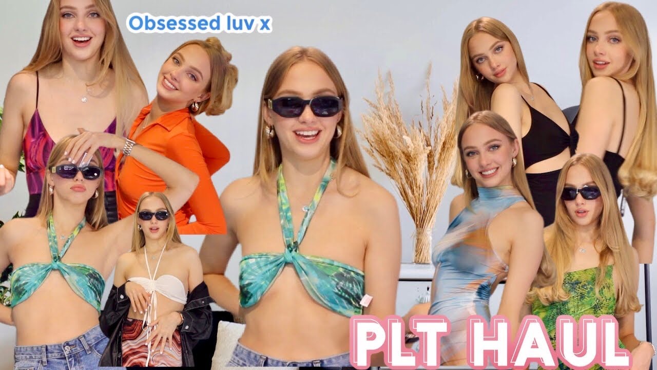 HUGE PrettyLittleThing try on SUMMER haul - best PLT clothing!! (holiday trends)