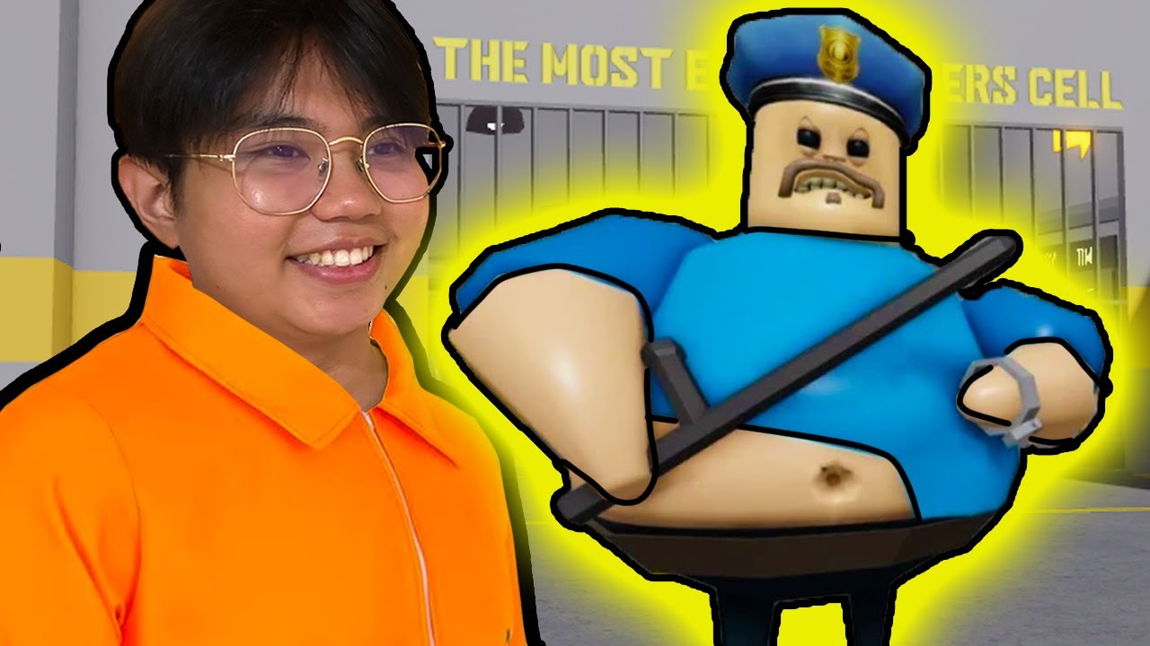 NAKULONG ako sa Barry's Prison (ROBLOX)