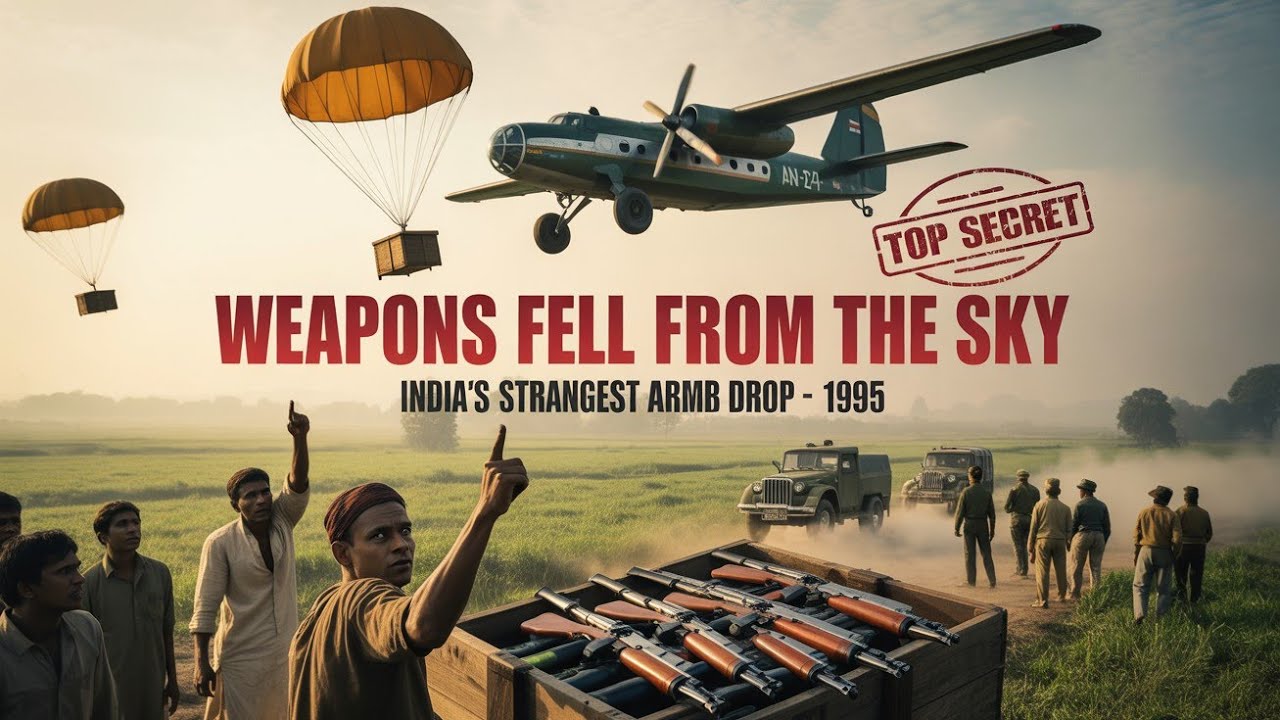 &ldquo;The Purulia Arms Drop: India&rsquo;s Greatest Unsolved Mystery | Weapons That Fell from the Sky&rdquo;