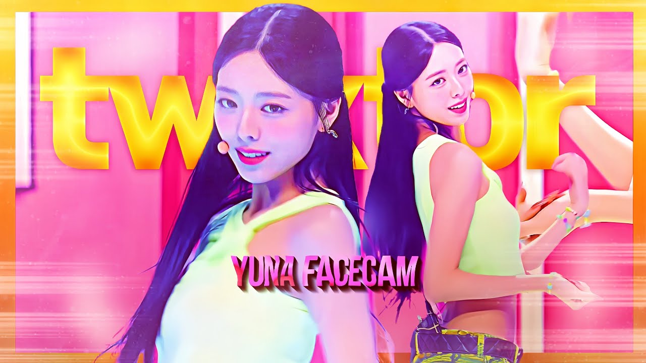MEGA TWIXTOR CLIPS 4K ITZY  YUNA FACECAM #1