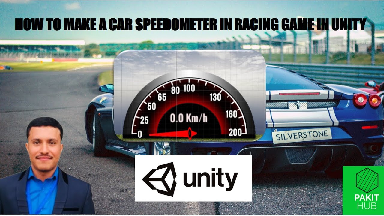 How to make a Racing Car Speedometer in unity | How to Create a Speedometer for Your Car