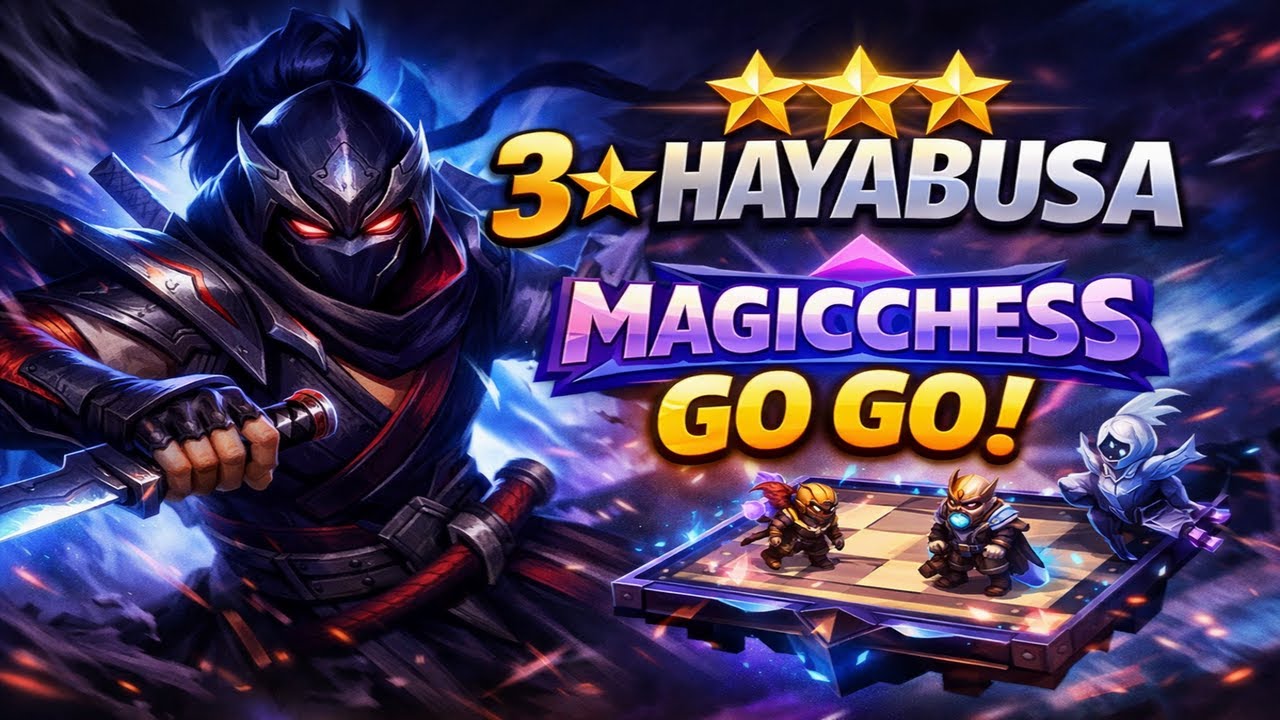 3 STAR HAYABUSA PERFECT GAME! #hayabusamlbb #hayabusagameplay #magicchessgogo