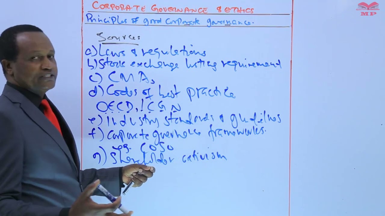 Principles of Good Governance