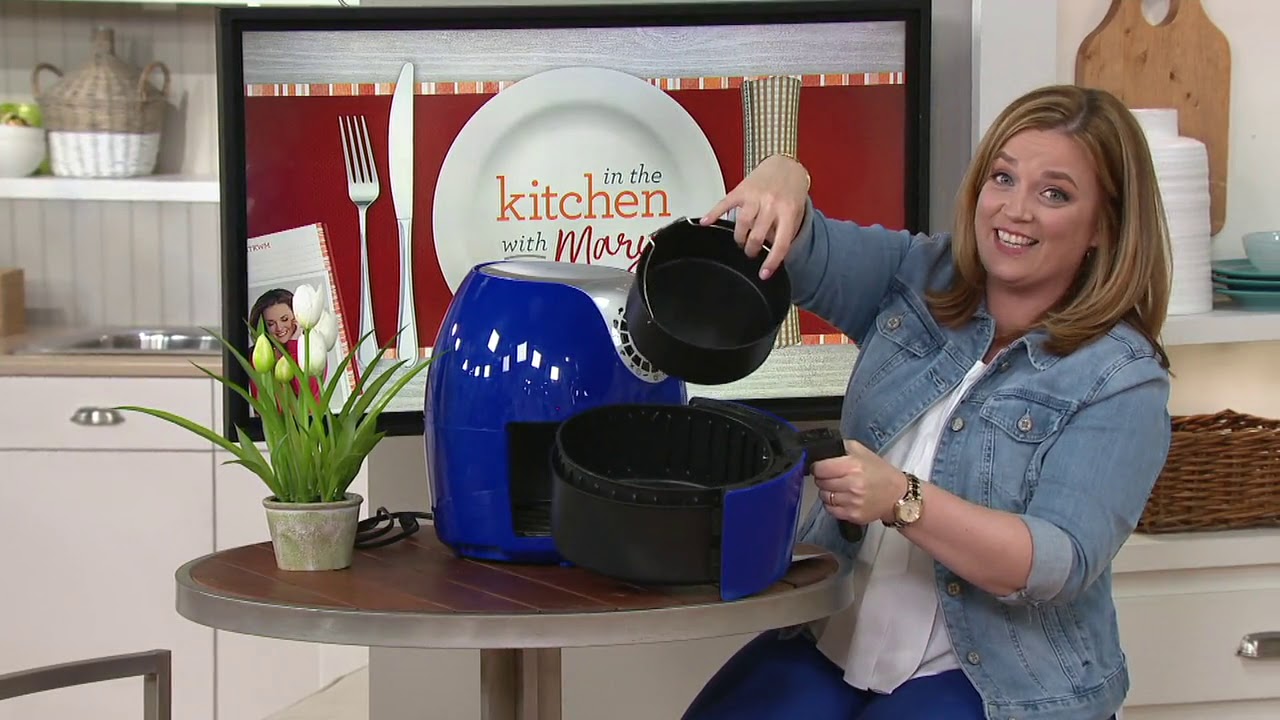 Cook's Essentials 5.3-qt Digital Air Fryer w/10 Presets & Pan on QVC