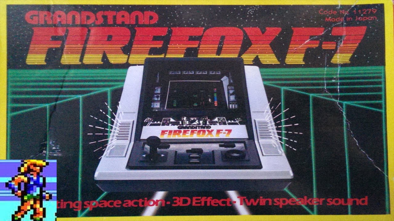Firefox F-7 - Electronic VFD Tabletop Game 1983 (Grandstand)