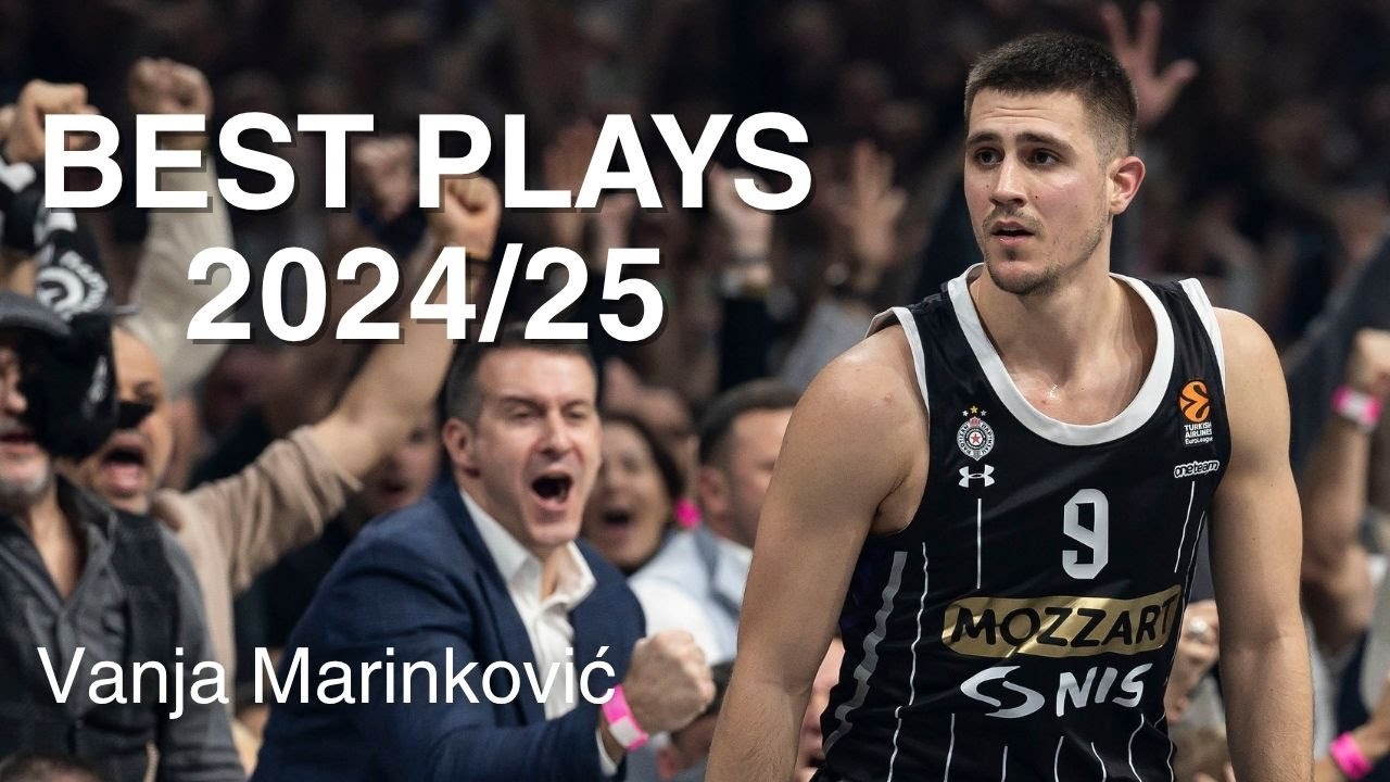 Vanja Marinković | EuroLeague Highlights 2024/25 | Partizan Mozzart Bet