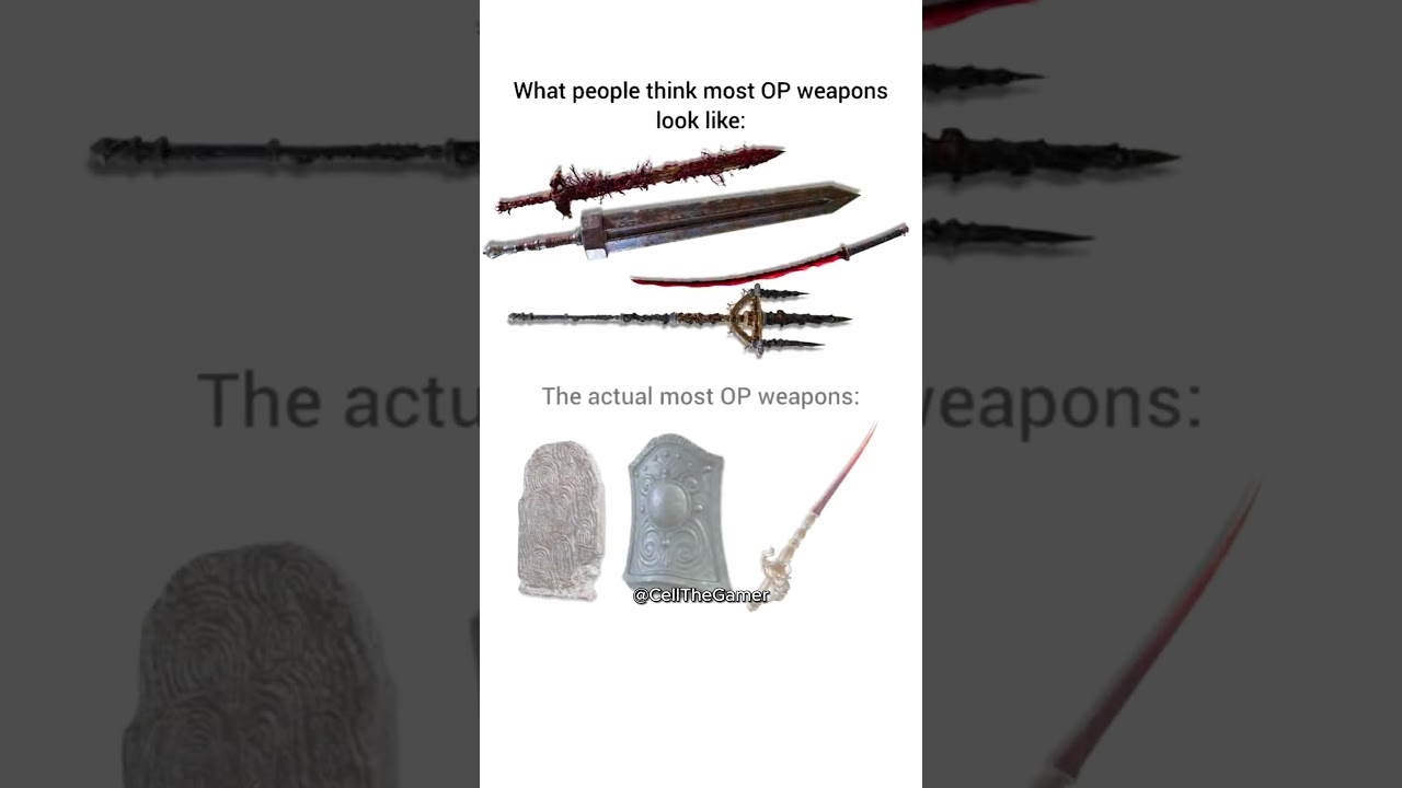 Most OP weapons in Elden Ring