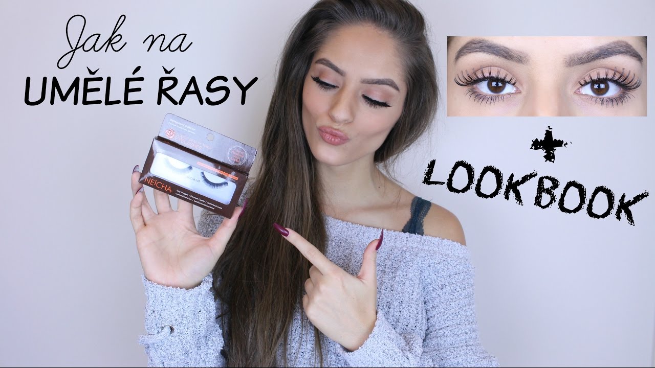 Jak na UMĚLÉ ŘASY + Lookbook řas