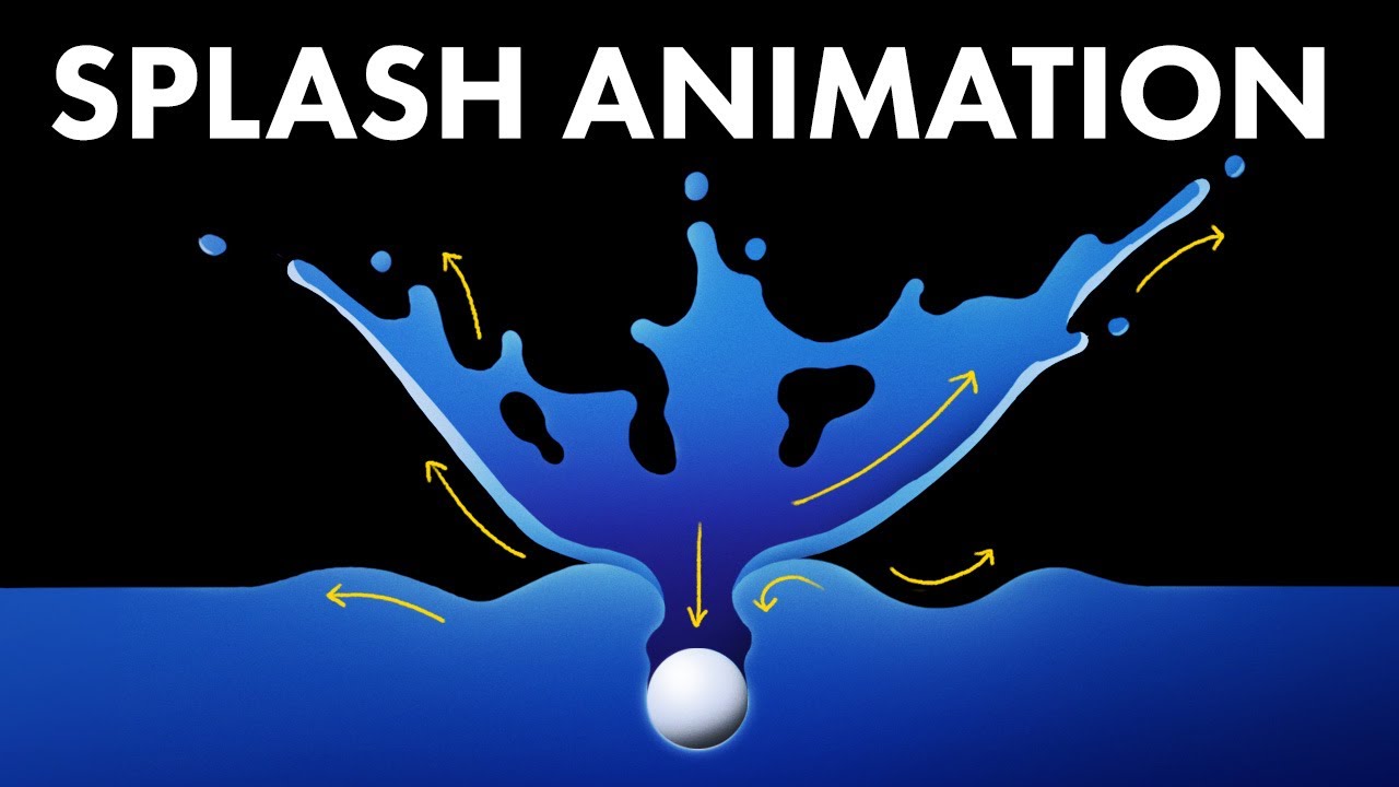 How to Animate a Water Splash - Liquid Animation Tutorial