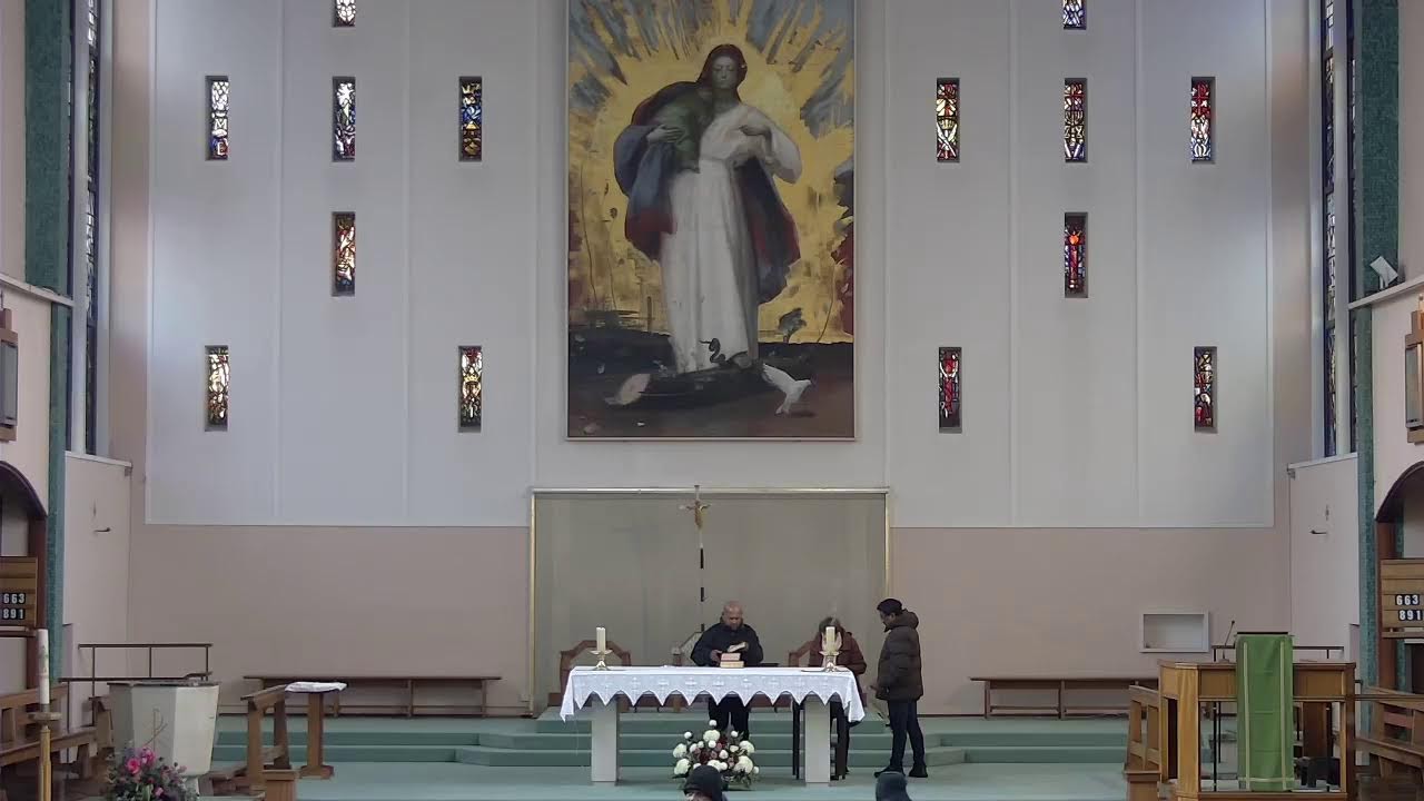 The Presentation.  Mass from Hayes. 12:00 pm 2 February 2026.