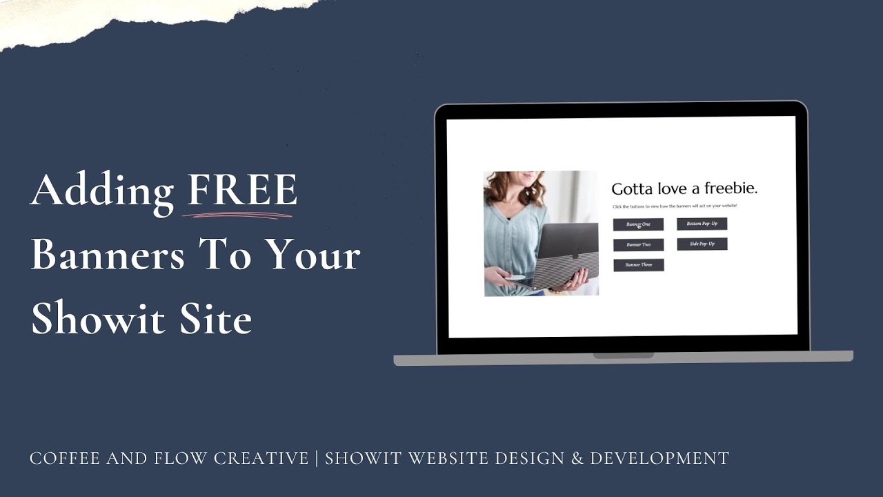Adding a Banner to Your Showit Site