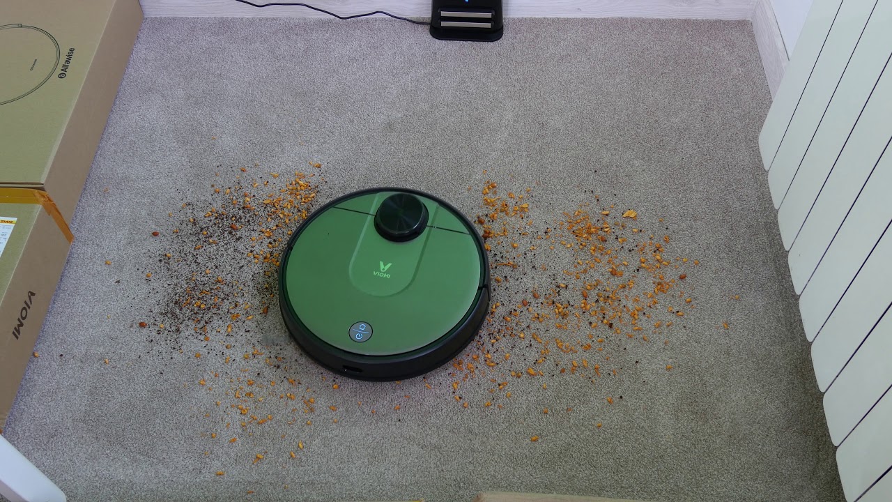 Xiaomi Viomi V2 robotporszívó mozgás és takarítás teszt